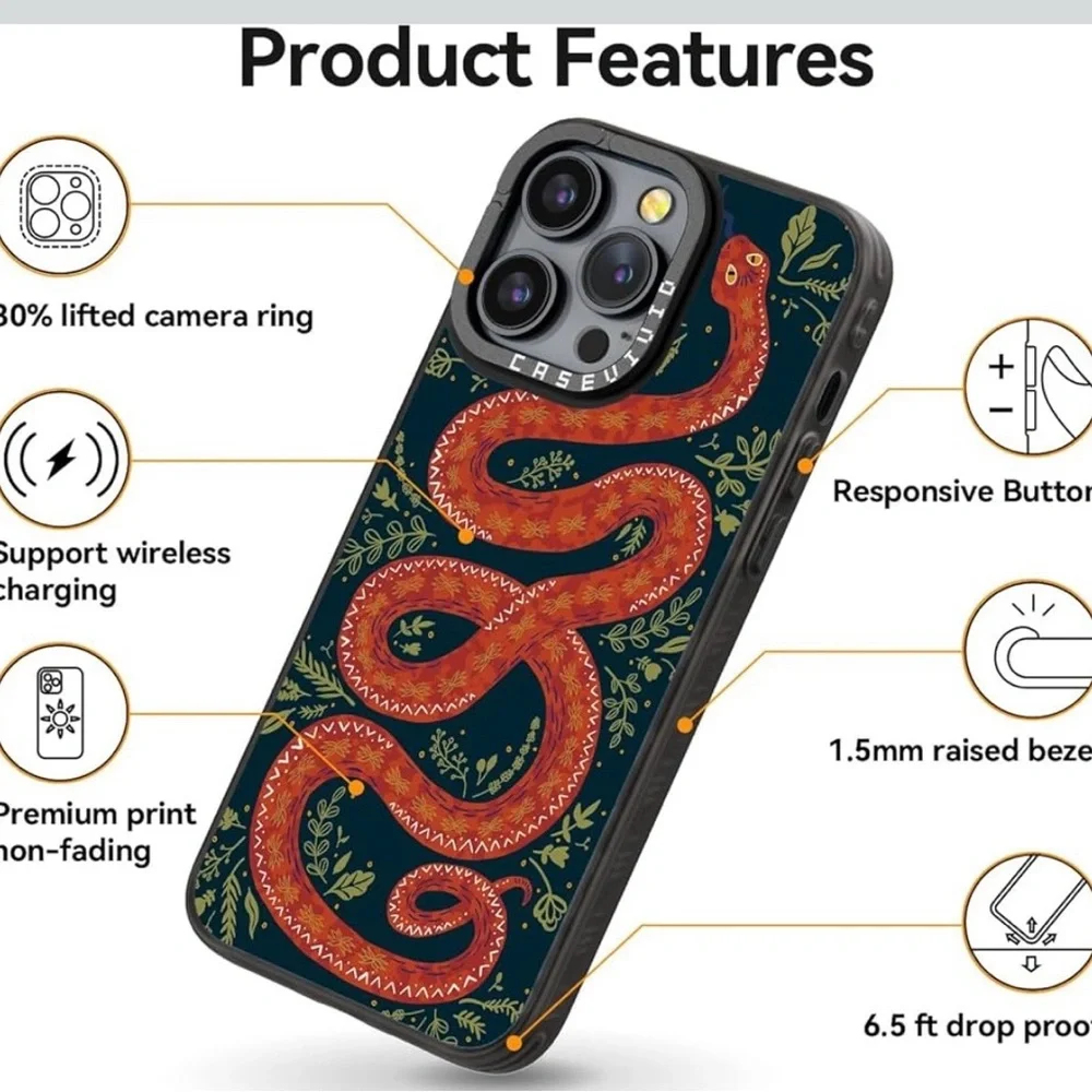 Compatible for iPhone 12 Pro Max Case Cute Aesthetic - Durable Fashion